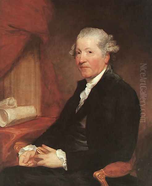 Portrait of Sir Joshua Reynolds 1784 by Gilbert Stuart