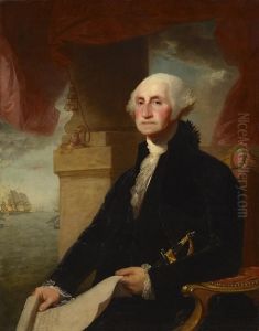 George Washington(The Constable-Hamilton Portrait) by Gilbert Stuart