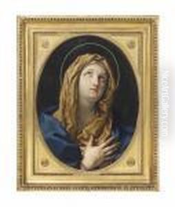 The Virgin At Prayer by Guido Reni