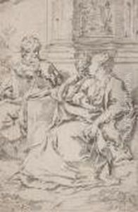 The Holy Family by Guido Reni