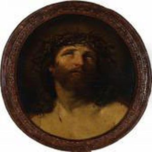 The Suffering Jesus Christ With The Thorn Crown by Guido Reni
