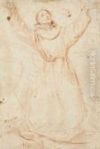 Saint Francis Receiving The Stigmata by Guido Reni