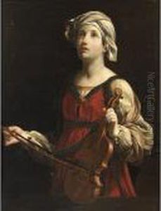 Saint Cecil by Guido Reni