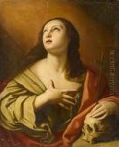 Mary Magdalene And The Death's Head by Guido Reni