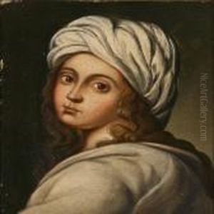 Portrait Of The Italian Noblewoman Beatrice Cenci by Guido Reni