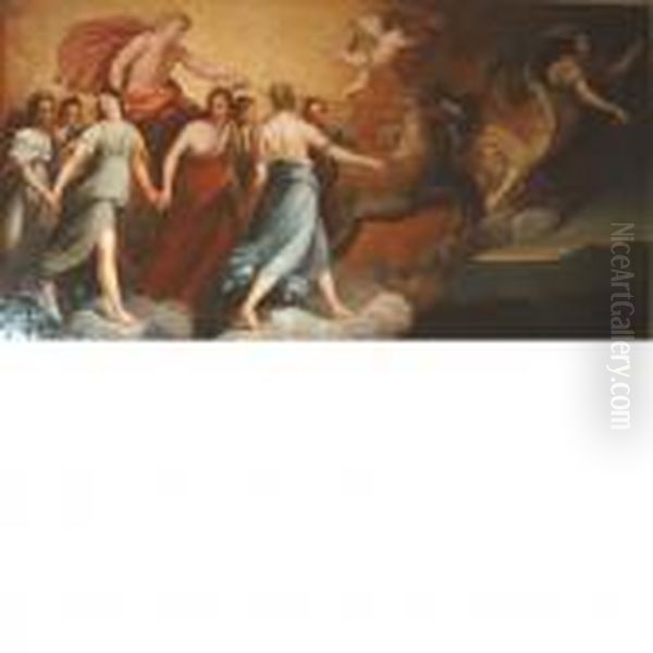 Apollo In His Chariot, Preceded By Thedawn (aurora) - view 1
