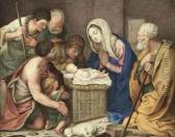 The Adoration Of The Shepherds - view 1