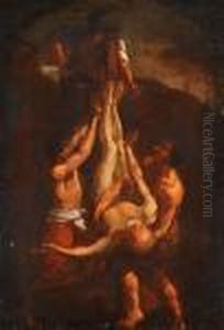 Nach - Kreuzigung Petri by Guido Reni