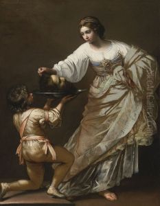 Salome With The Head Of John The Baptist by Guido Reni