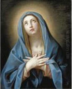 Vergine In Preghiera by Guido Reni
