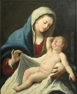 The Madonna And Christ Child by Guido Reni