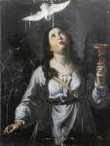 Saint Scholastica by Guido Reni