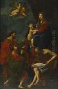 Tronande Madonna by Guido Reni