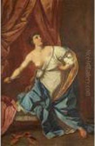 Death Of Lucretia by Guido Reni