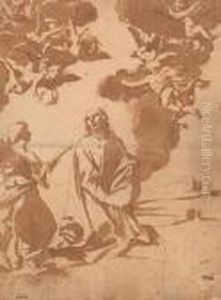 Christ On The Mount Of Olives