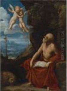 The Pentitent Saint Jerome by Guido Reni