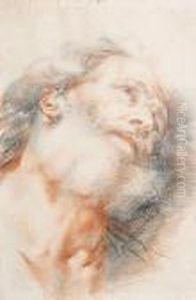 The Head Of A Saint by Guido Reni