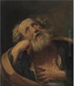 The Penitent Saint Peter by Guido Reni