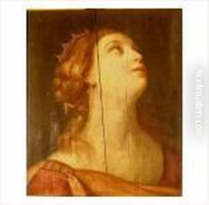 Une Sainte En Extase by Guido Reni