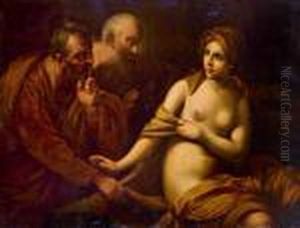 Susanna E I Vecchioni by Guido Reni