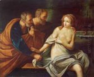 Susanna E I Vecchioni by Guido Reni