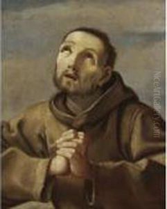 Saint Francis At Prayer by Guido Reni