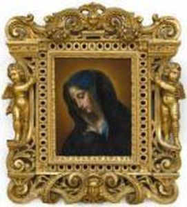 Madonna Mit Gesenktem Kopf. by Guido Reni