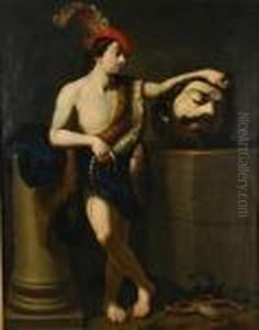 David With The Head Of Goliath by Guido Reni