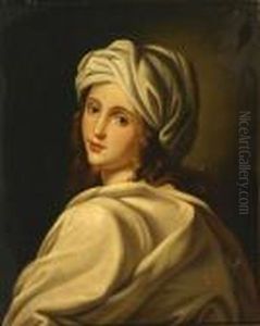 Portrait Of Beatrice Cenci As A Sibyl by Guido Reni