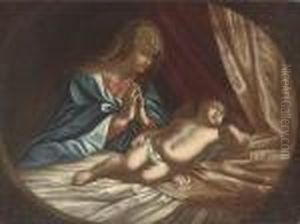 The Madonna And Child by Guido Reni