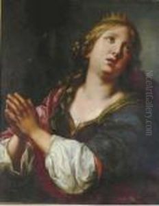 A Penitent Female Saint