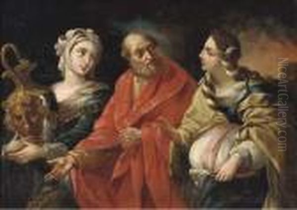 Lot And His Daughters - view 1