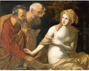 Suzannah And The Elders by Guido Reni