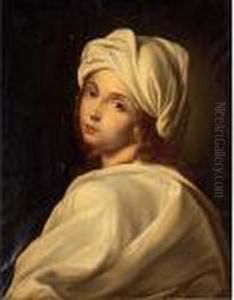 A Portrait Of Beatrice Cenci by Guido Reni