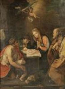 The Adoration Of The Shepherds by Guido Reni