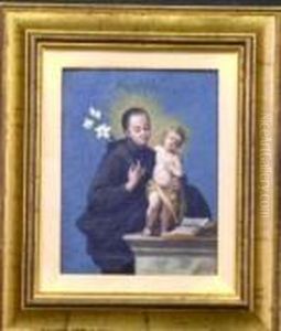 Saint Anthony Of Padua With The Infant Christ