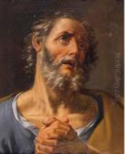 Head Of A Bearded Saint