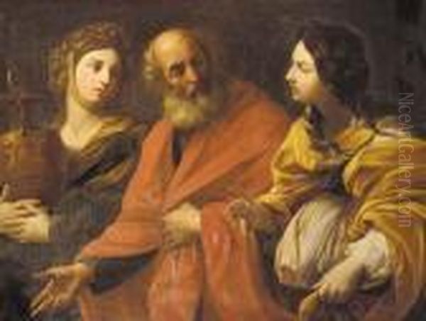 Lot And His Daughters - view 1