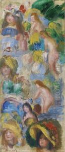 Etudes De Personnages by Pierre Auguste Renoir