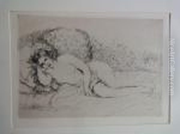 Femme Nue Couchee, - view 1