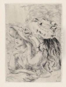 Le Chapeau Epingle by Pierre Auguste Renoir