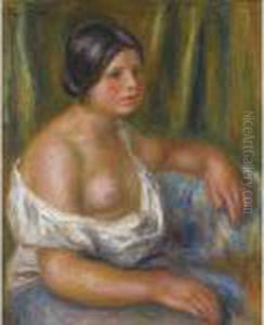 Femme En Bleu