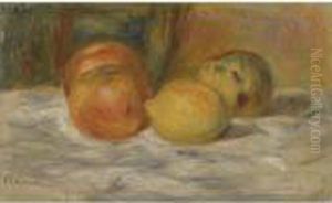 Nature Morte Au Fruits by Pierre Auguste Renoir
