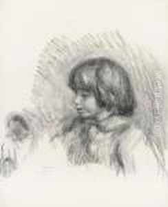 Portrait De Coco by Pierre Auguste Renoir