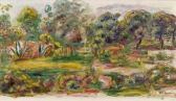 Paysage Aux Environs De Cagnes - view 1