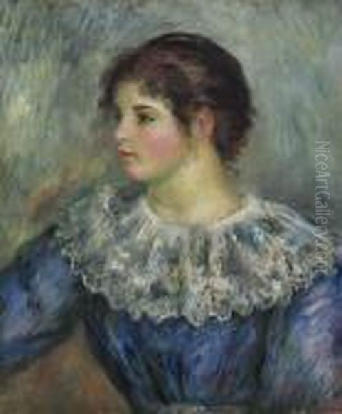 Portrait En Buste De Jeune Fille - view 1