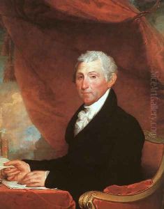 James Monroe 1818-20 by Gilbert Stuart