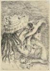 Le Chapeau Epingle by Pierre Auguste Renoir
