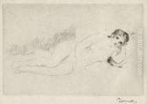 Femme Nue Couche (tourne A Droite),
1er Planche by Pierre Auguste Renoir
