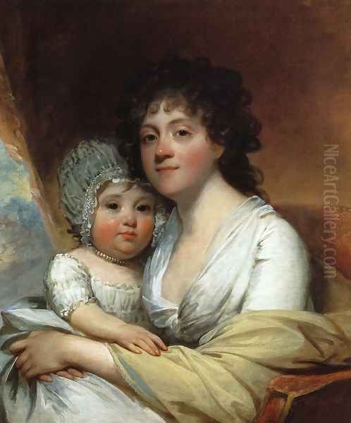 Elizabeth Corbin Griffin Gatliff and Her Daughter Elizabeth - view 1